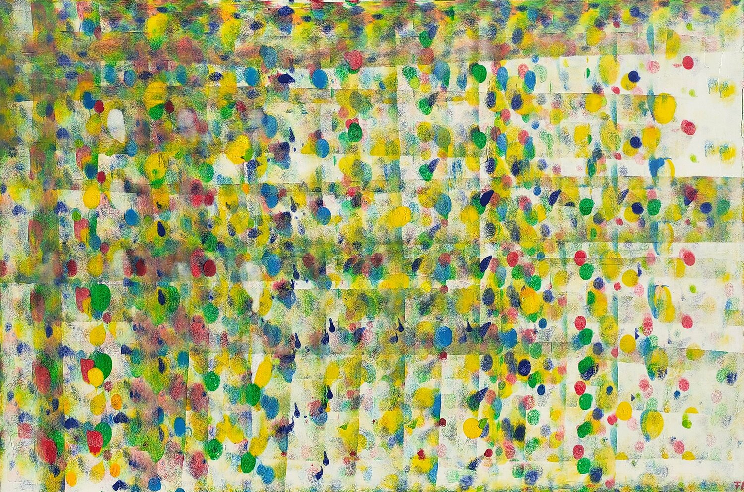dots II Franziska Raffaël Original painting for sale