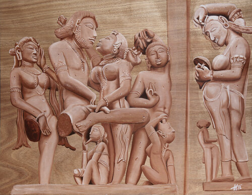 Lakshmana / 3 by Jean Jacques Venturini, Painting for Sale on Select