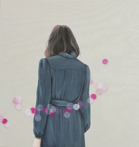 Warum eigentlich nicht by Karoline Kroiß, Painting for Sale on Select