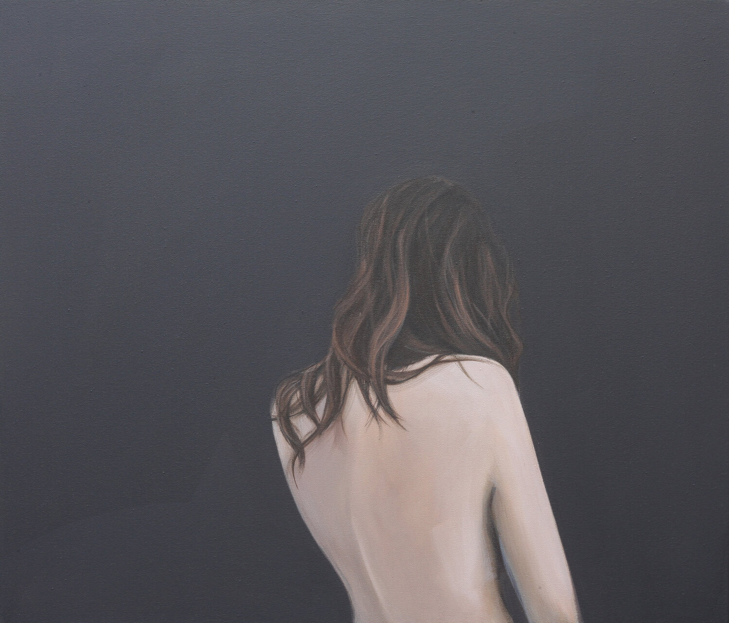 Rückenakt III Karoline Kroiß Original painting for sale