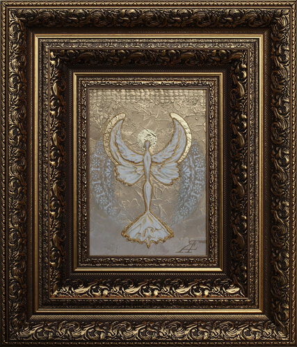 Angel of Immense Love. by Alexander Jazykov, Painting for Sale on Select