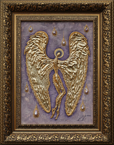 Angel of Lyrical Sensuality. by Alexander Jazykov, Painting for Sale on Select