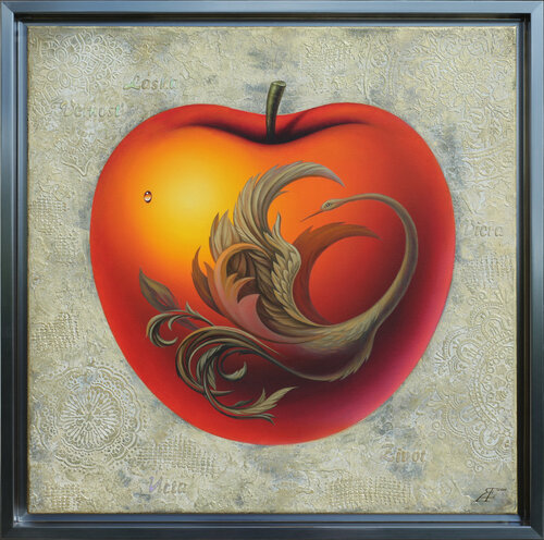 Inspired Soul. by Alexander Jazykov, Painting for Sale on Select