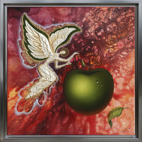 Angel of life. by Alexander Jazykov, Painting for Sale on Select