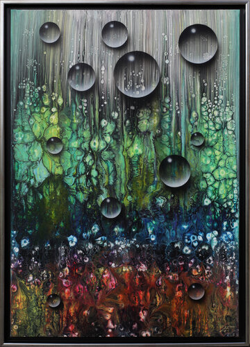 Alchemy of the Elements. by Alexander Jazykov, Painting for Sale on Select