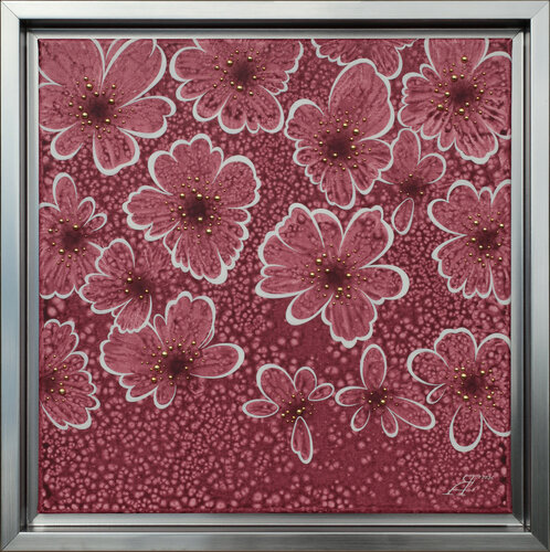 When petals remember the light. by Alexander Jazykov, Painting for Sale on Select