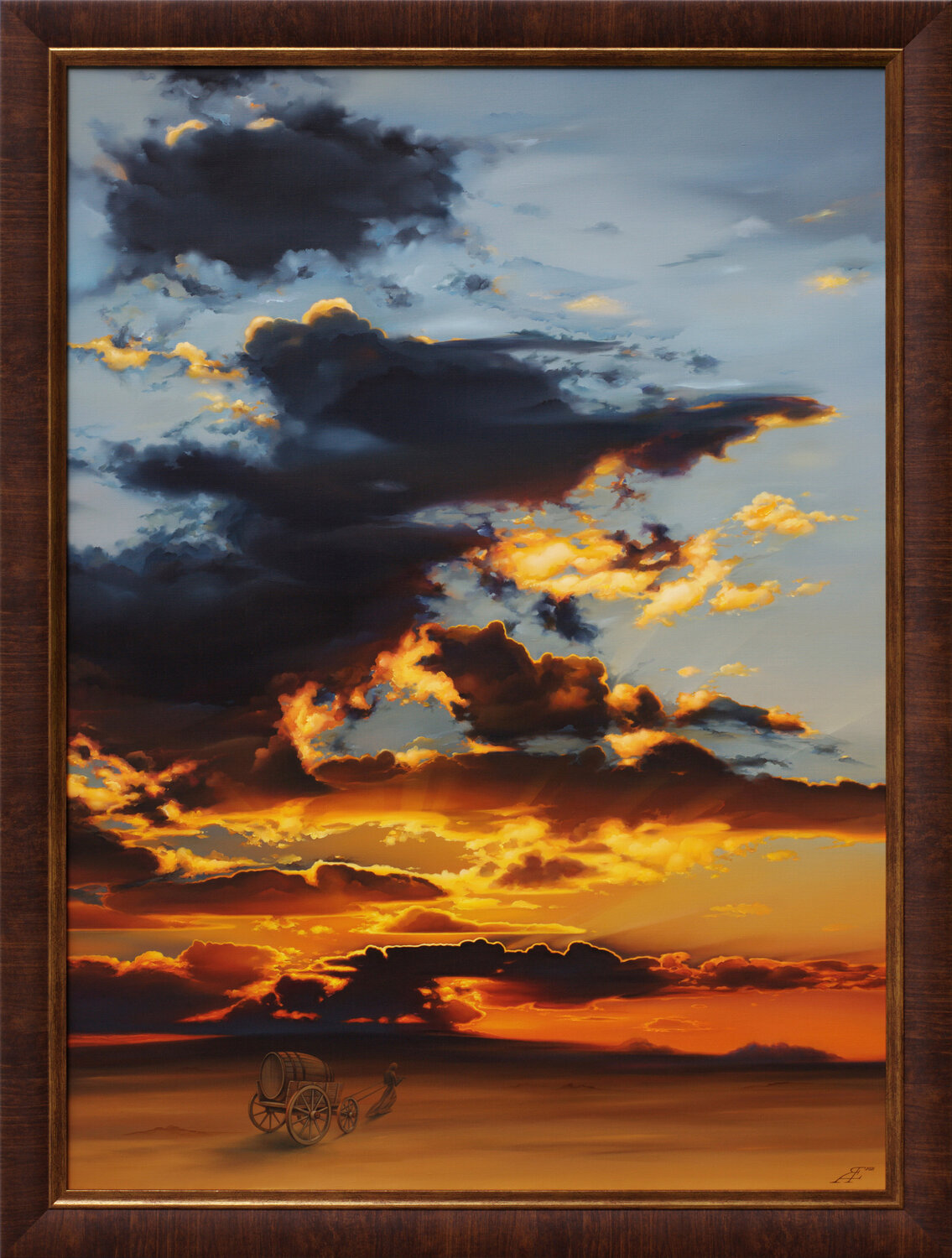 Endless Path of Knowledge. Alexander Jazykov Original painting for sale