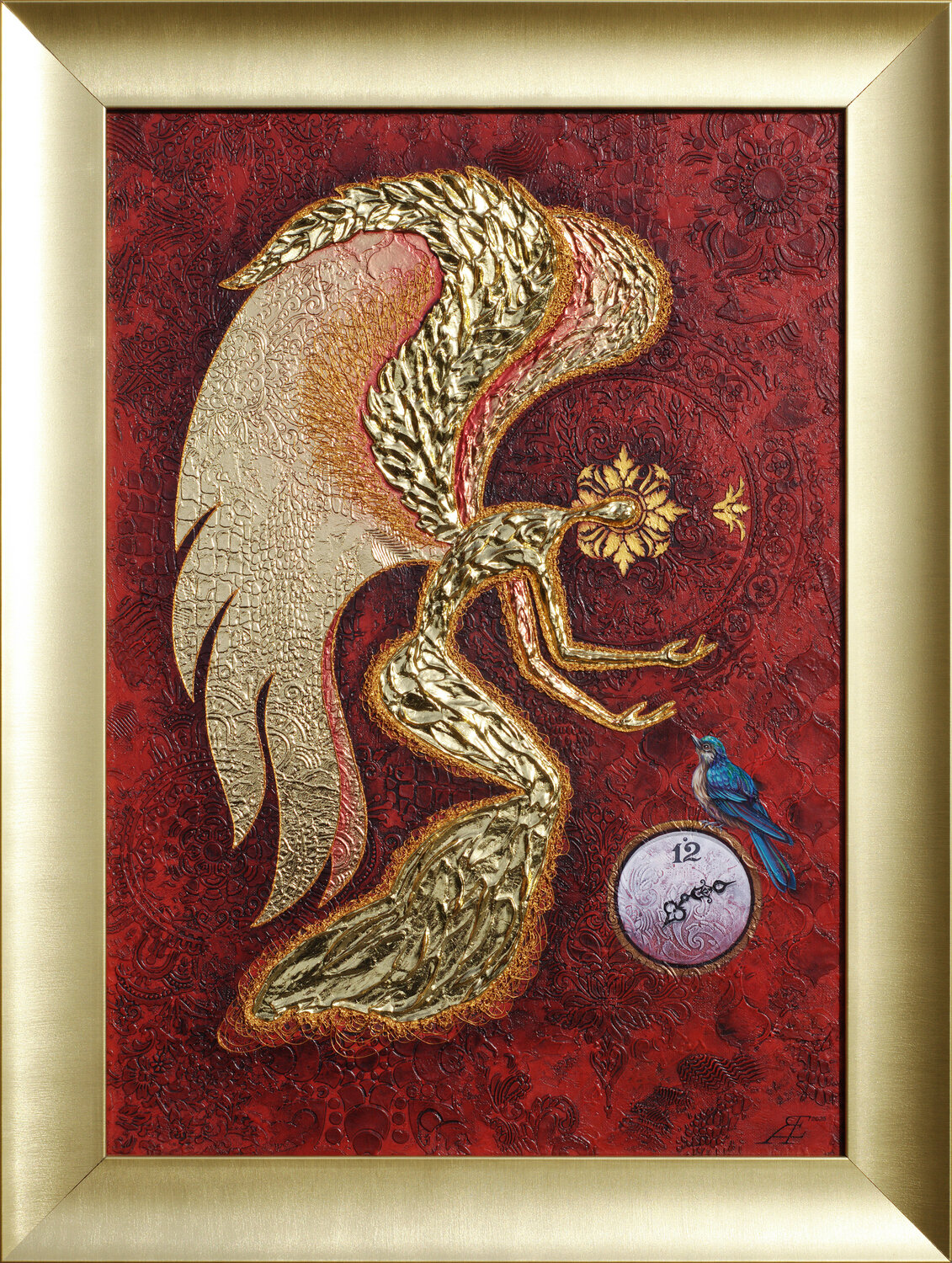 Annunciation of the New Age. Alexander Jazykov Original painting for sale