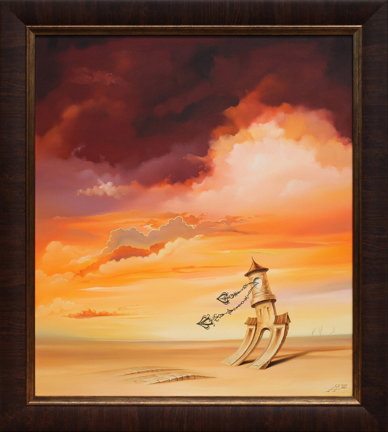Time Will Show the Way. Alexander Jazykov Original painting for sale