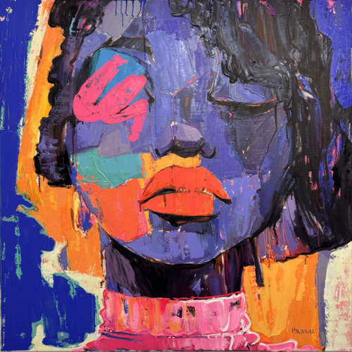 Still Inside by Vira Hrabar, Painting for Sale on Select