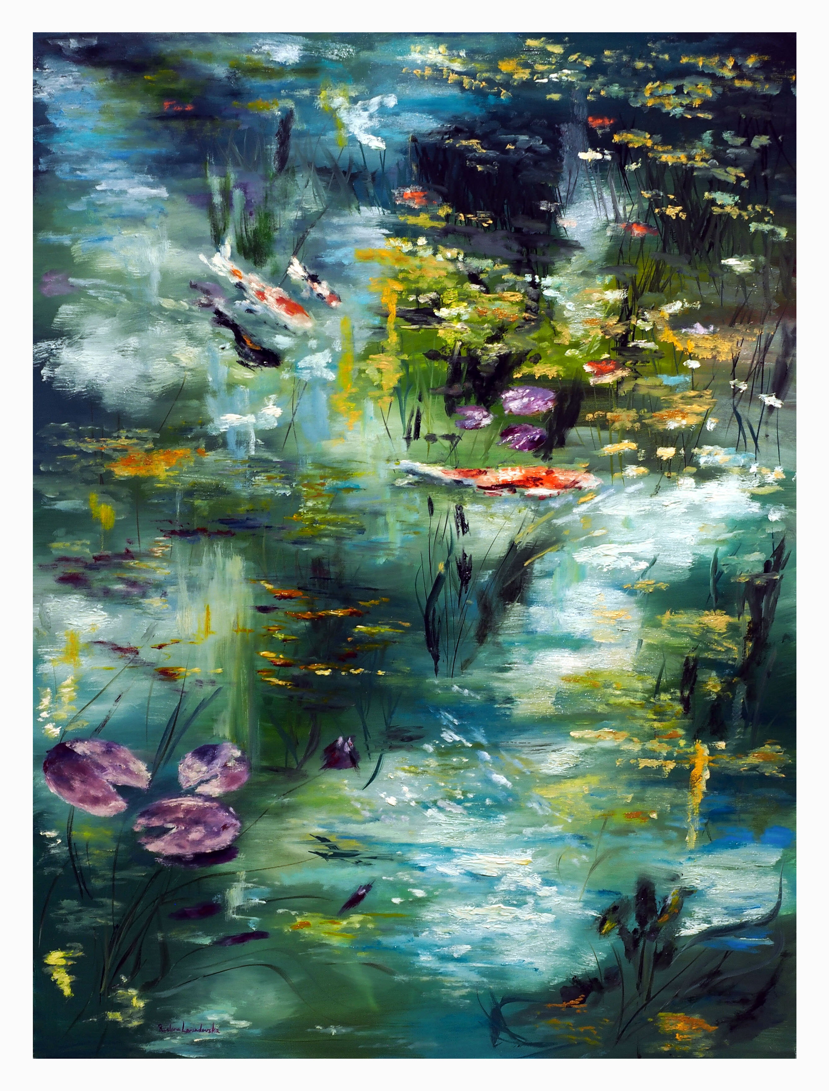 Monet's Pond - Limited Edition Print