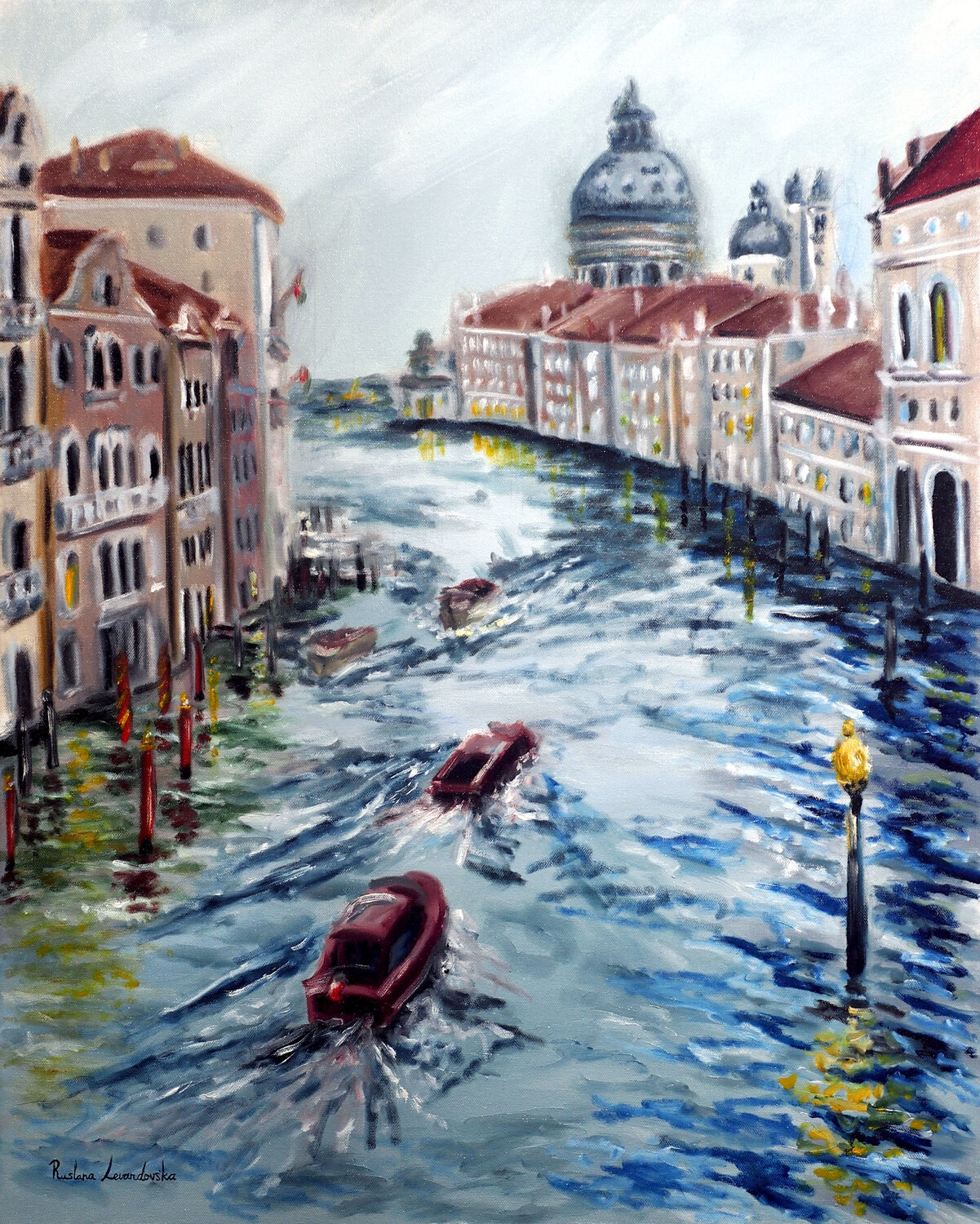 Impressions of Venice Ruslana Levandovska Original painting for sale