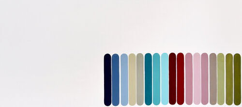 Barcode #7 by Astrid Stoeppel, Painting for Sale on Select