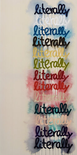Literally! by Astrid Stoeppel, Painting for Sale on Select