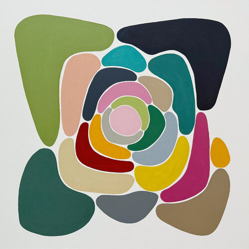 Flower formation #6 by Astrid Stoeppel, Painting for Sale on Select