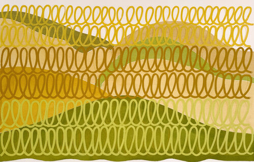 It is written in the olive grove! by Astrid Stoeppel, Painting for Sale on Select