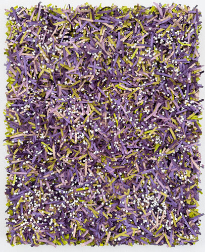 Paperwork & Pearls "Lilac" by Astrid Stoeppel, Painting for Sale on Select