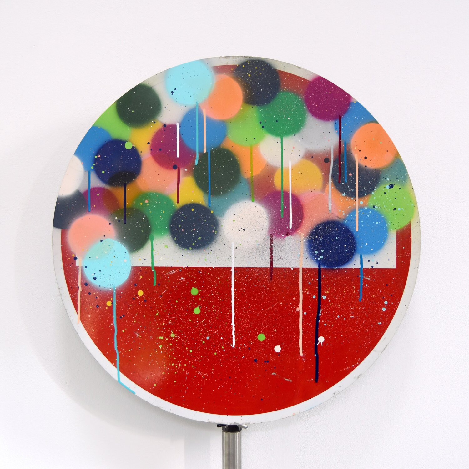 STREET Dots #2 Astrid Stoeppel Original painting for sale