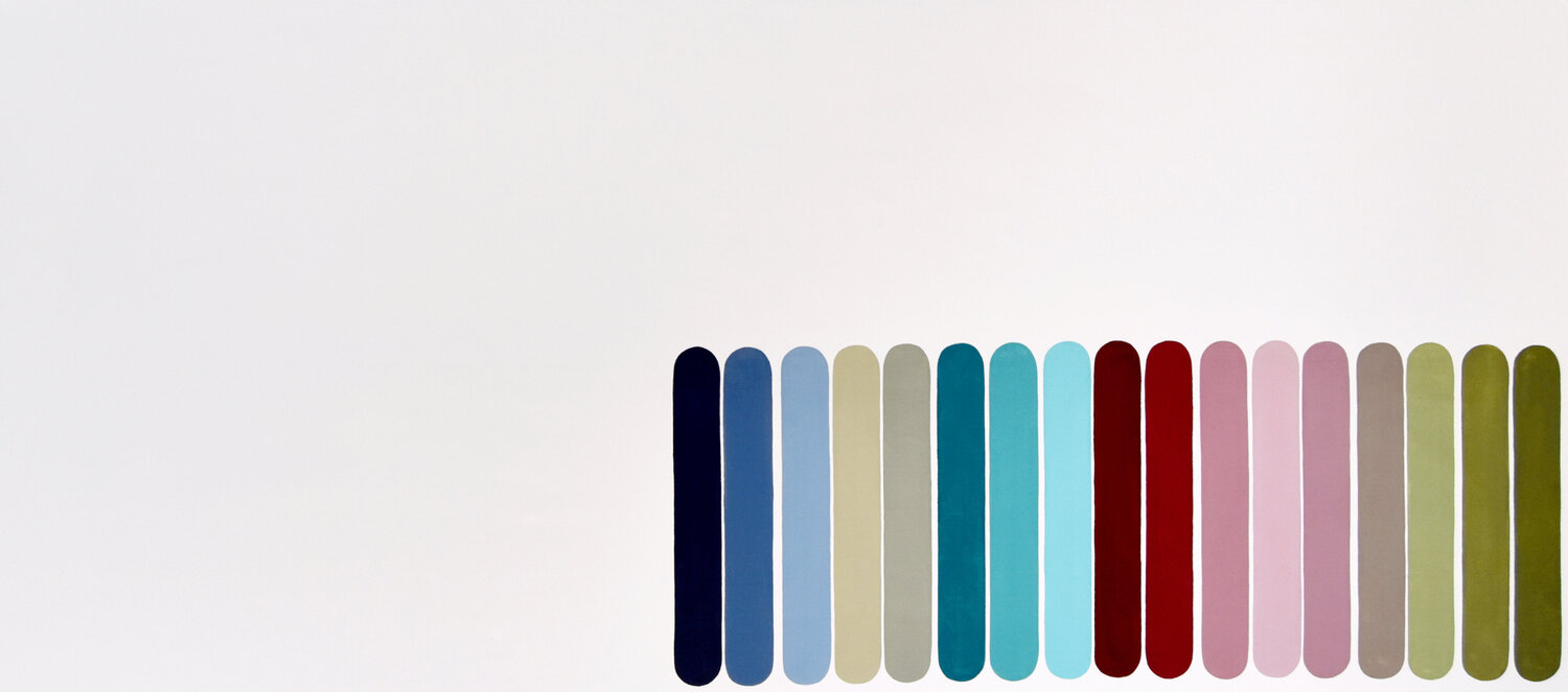 Barcode #7 Astrid Stoeppel Original painting for sale