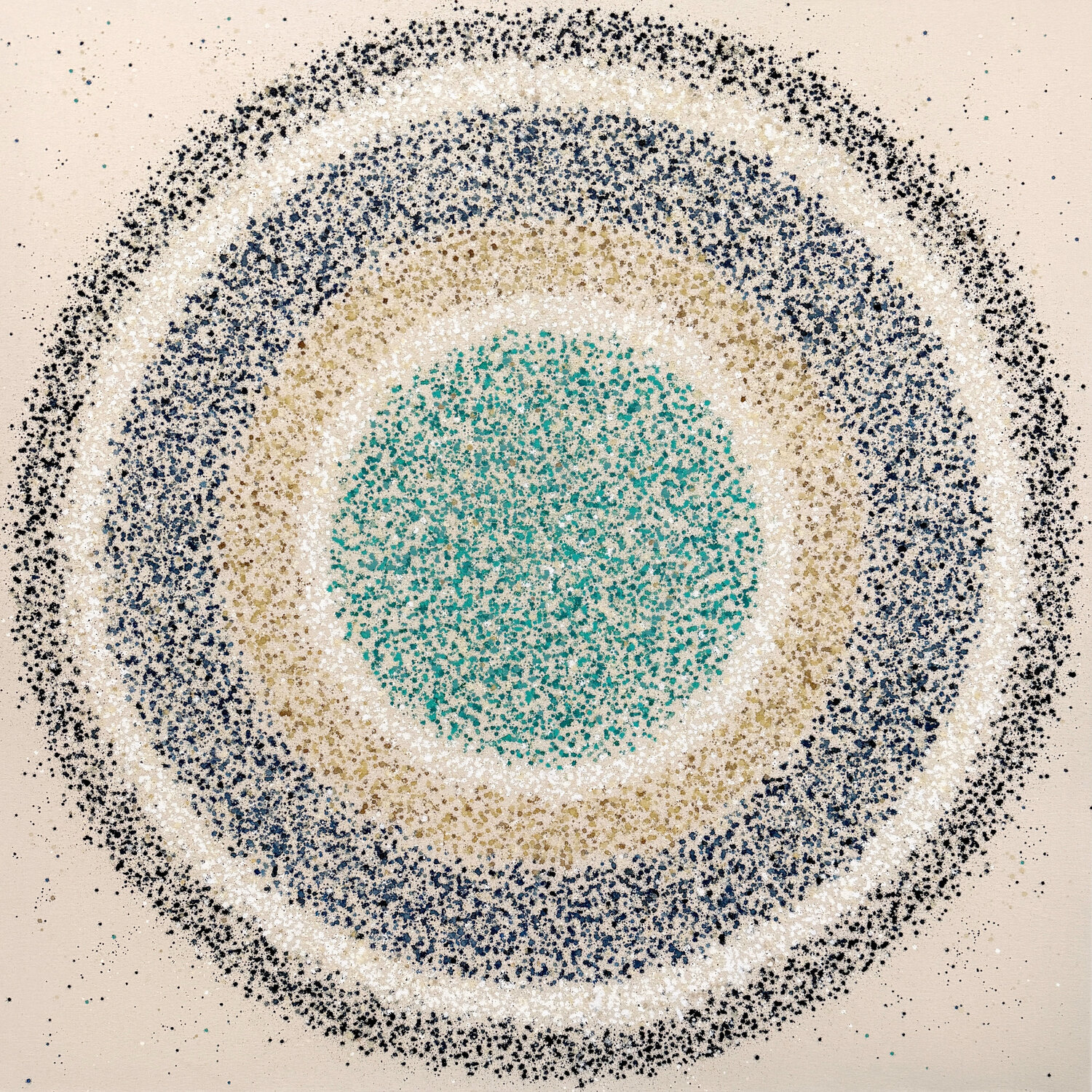 The Nature Circles #2 Astrid Stoeppel Original painting for sale