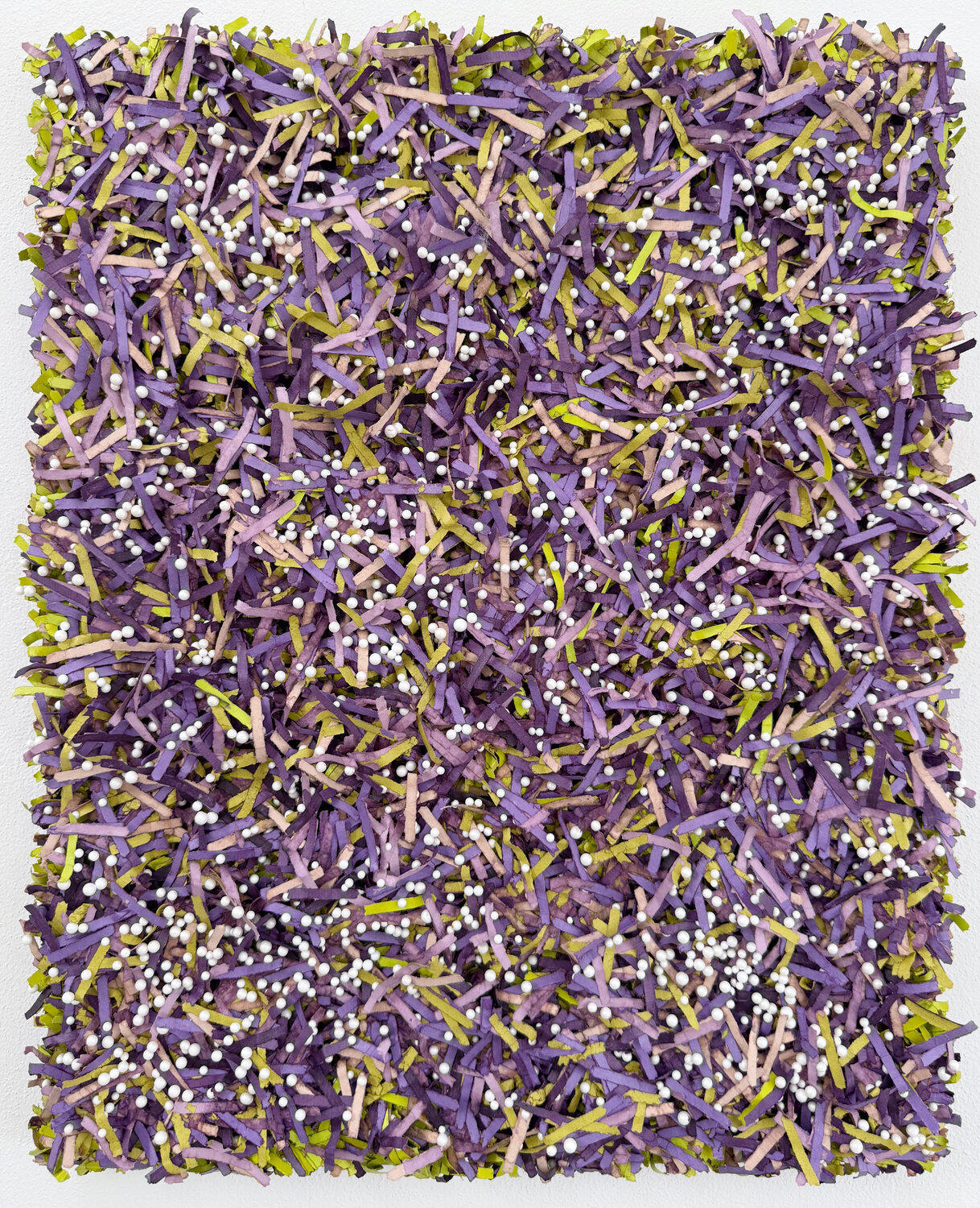 Paperwork & Pearls "Lilac" Astrid Stoeppel Original painting for sale