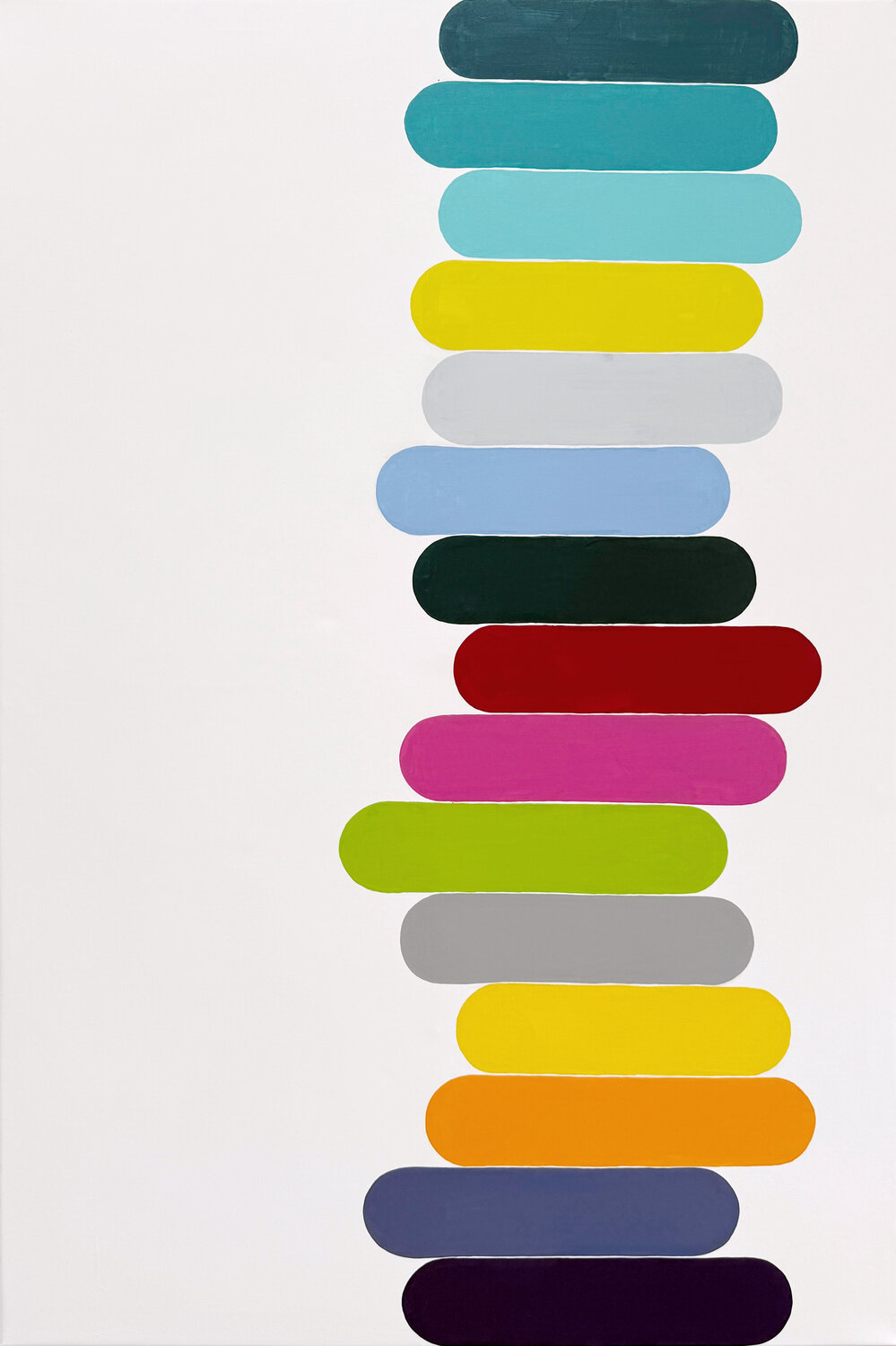 Formation #24 Astrid Stoeppel Original painting for sale