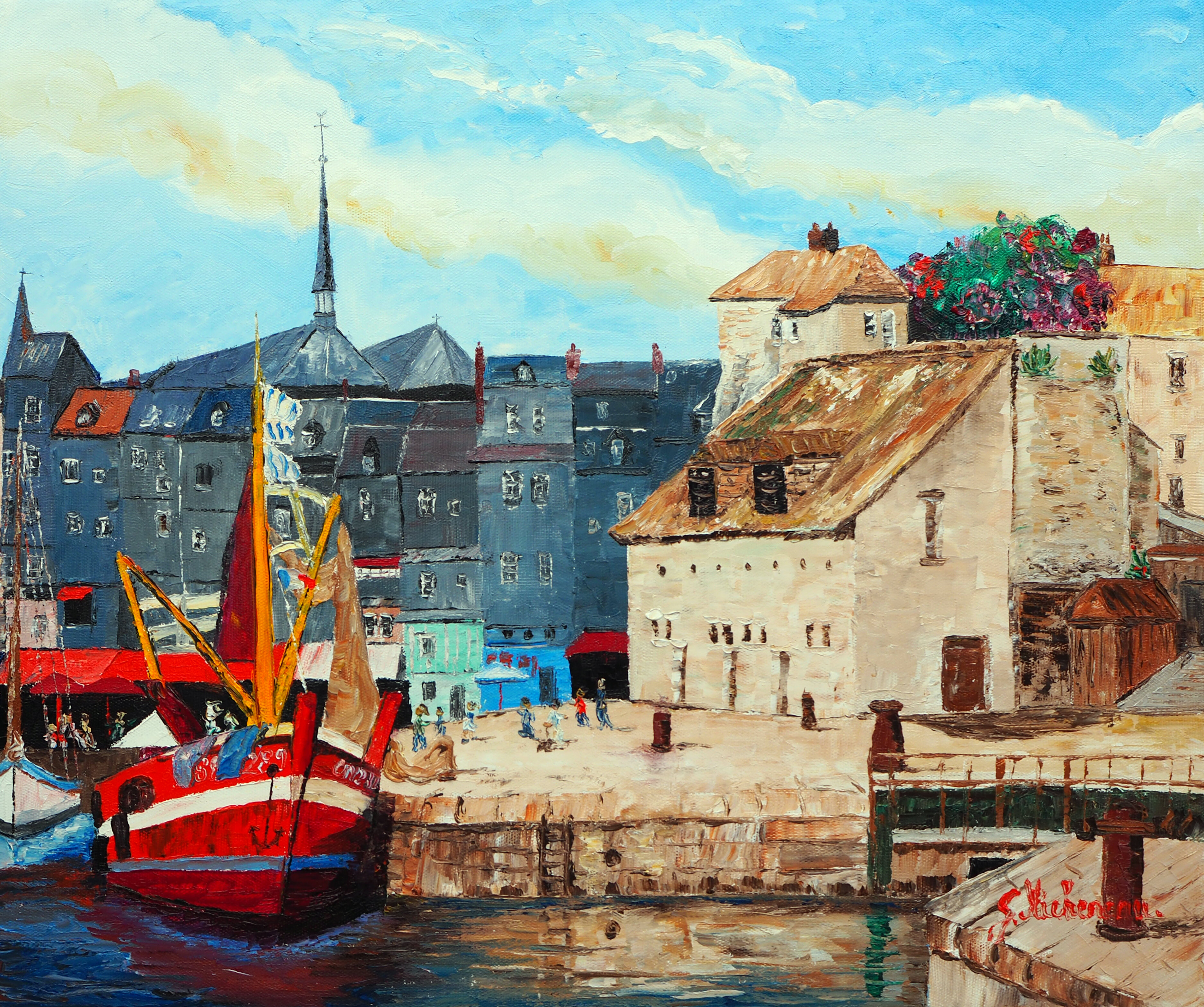 Topic Fishing Boat paintings