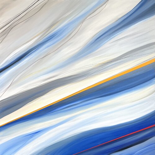 Silent Frequencies by Michele Krauss, Painting for Sale on Select