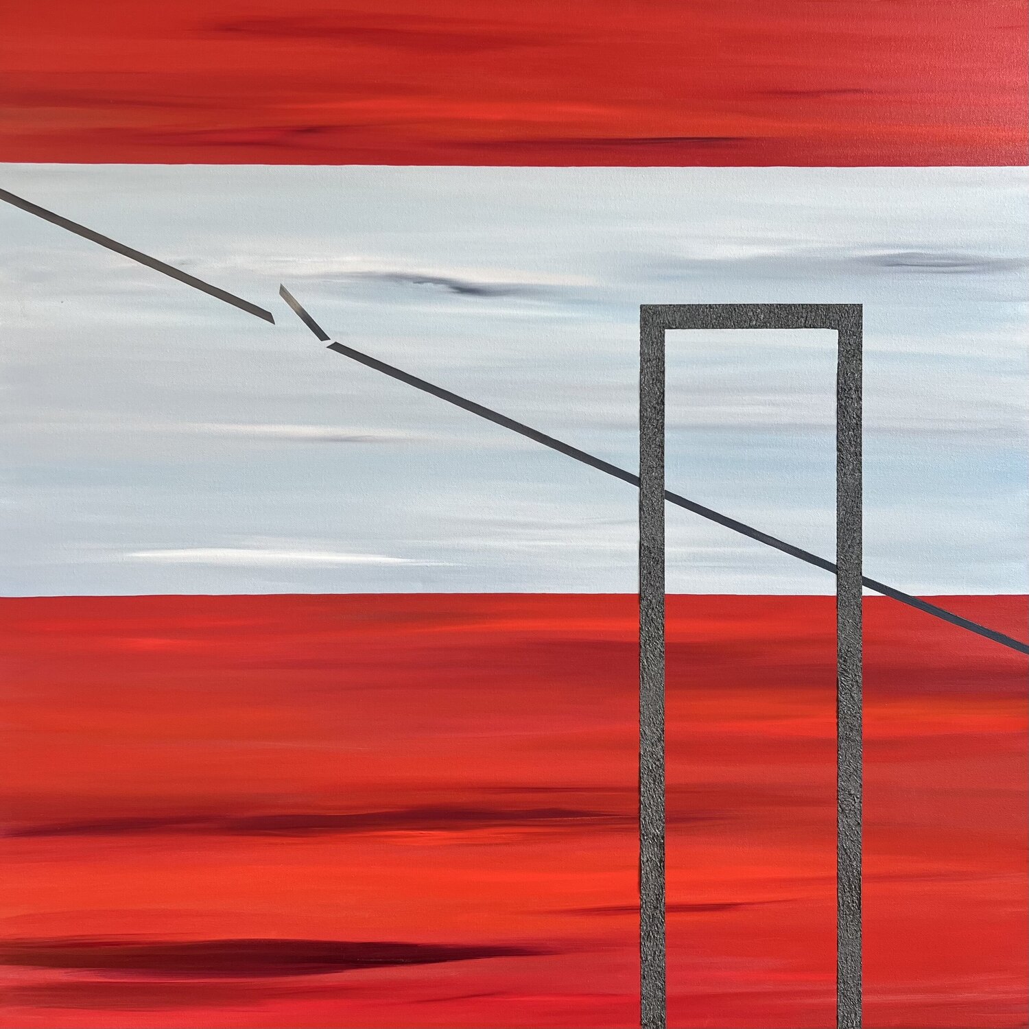 I'm Back Michele Krauss Original painting for sale