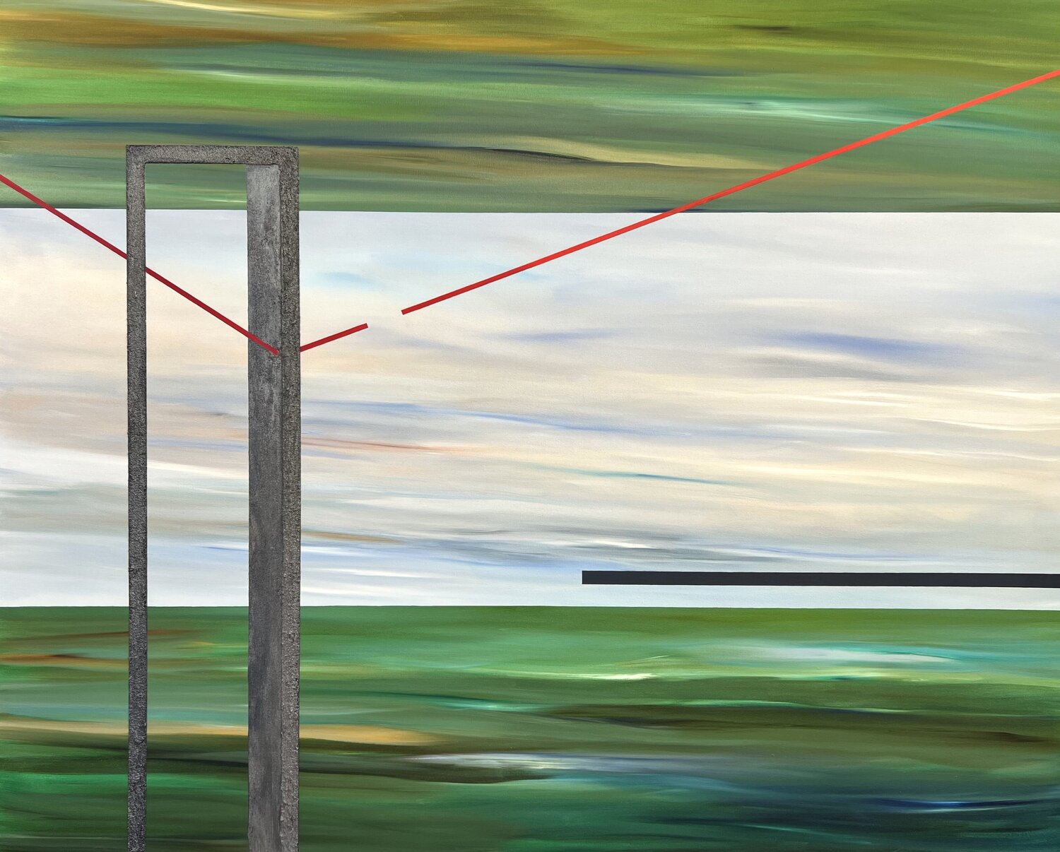 Independent Michele Krauss Original painting for sale