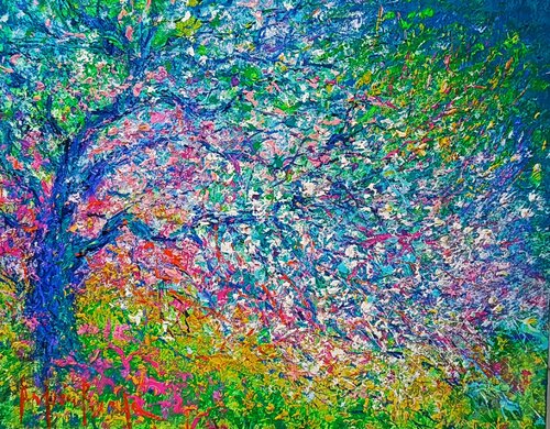 ETHER OF COLORS by Andrés Rueda, Painting for Sale on Select