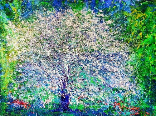 LANDESCAPE OF FOAM by Andrés Rueda, Painting for Sale on Select