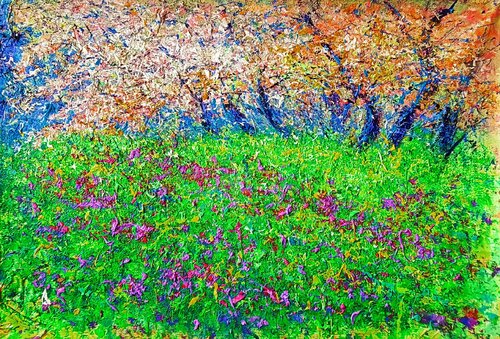 WILD SYMPHONY by Andrés Rueda, Painting for Sale on Select