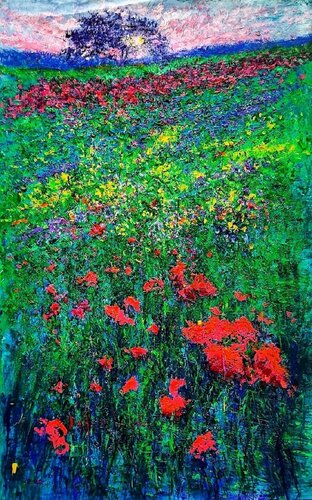 WILD DAWN by Andrés Rueda, Painting for Sale on Select