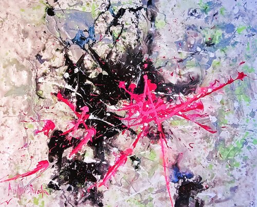 SILVER BRUME by Andrés Rueda, Painting for Sale on Select