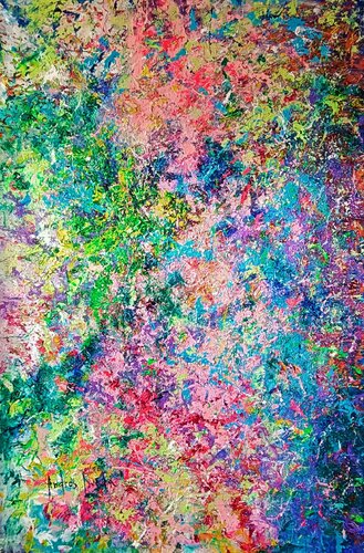 ORDER IN CHAOS by Andrés Rueda, Painting for Sale on Select