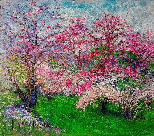 APRIL LIGHT by Andrés Rueda, Painting for Sale on Select
