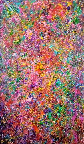 LINES OF FORCE by Andrés Rueda, Painting for Sale on Select