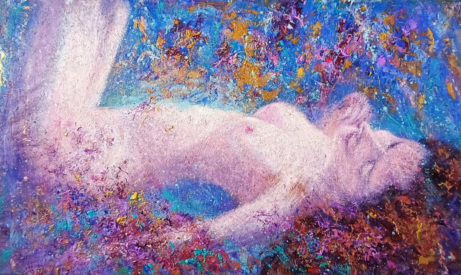 ETERNAL LIGHT. Andrés Rueda Original painting for sale