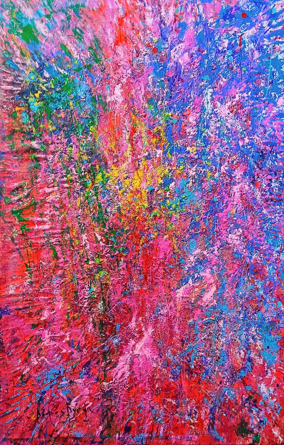 BREATH Andrés Rueda Original painting for sale