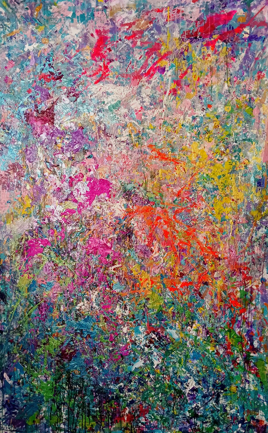 UNBOUND Andrés Rueda Original painting for sale