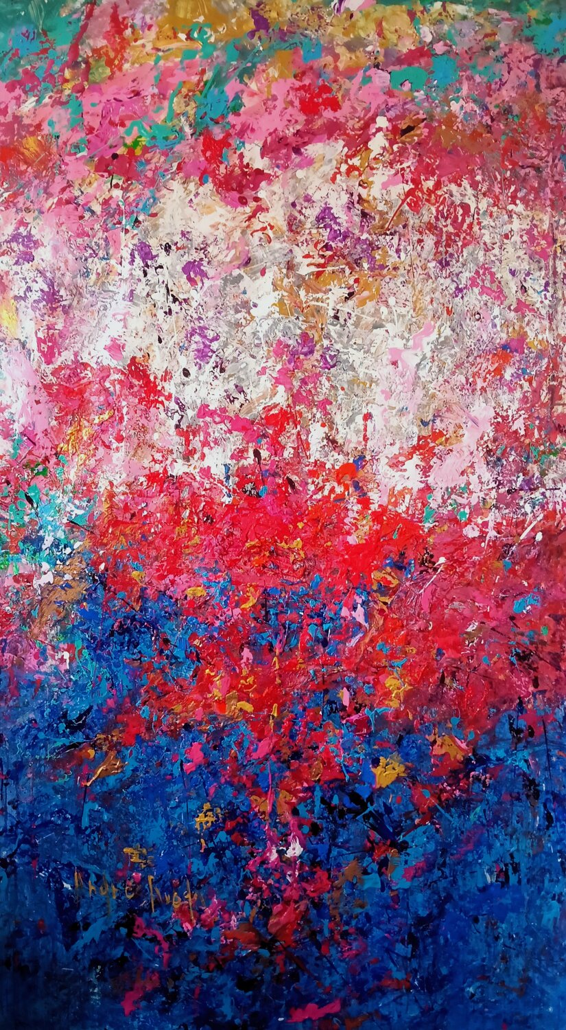 ASCENSION Andrés Rueda Original painting for sale