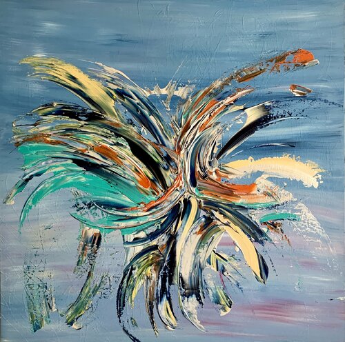 BLOW OF COLORS by LETTERIA - LILLYLILLA' RUSSO, Painting for Sale on Select