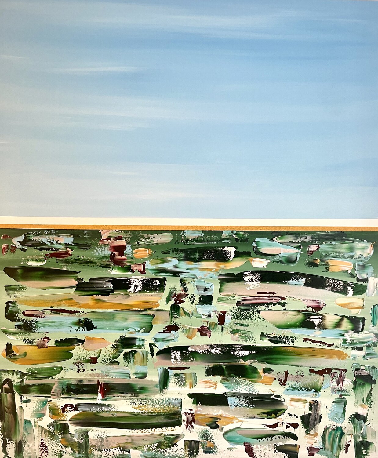 Riflesso 02 LETTERIA - LILLYLILLA' RUSSO Original painting for sale