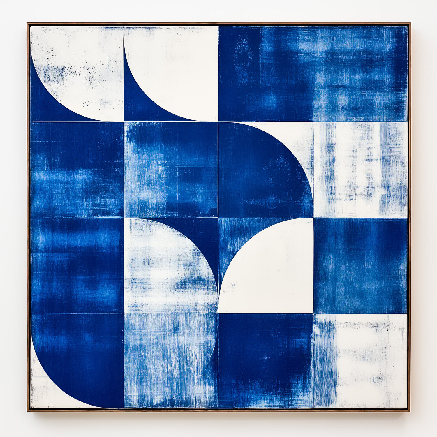 Abstract geometry Andrea Pallang Original painting for sale