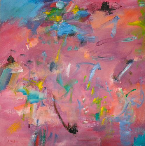 Violet Bleu by Richard Kattman, Painting for Sale on Select