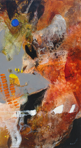 Luciérnagas VI by Alejandro Martínez-Peña, Painting for Sale on Select
