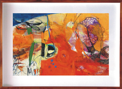 Escarabajos VI by Alejandro Martínez-Peña, Painting for Sale on Select