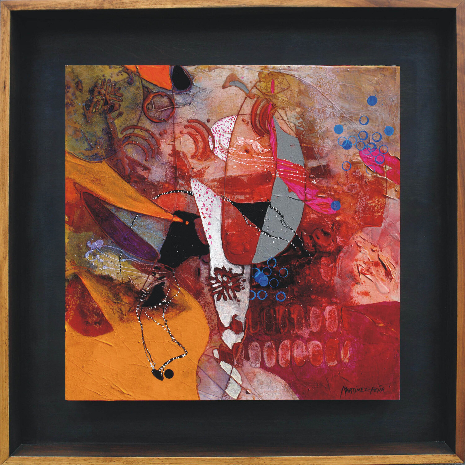Hongos VI Alejandro Martínez-Peña Original painting for sale