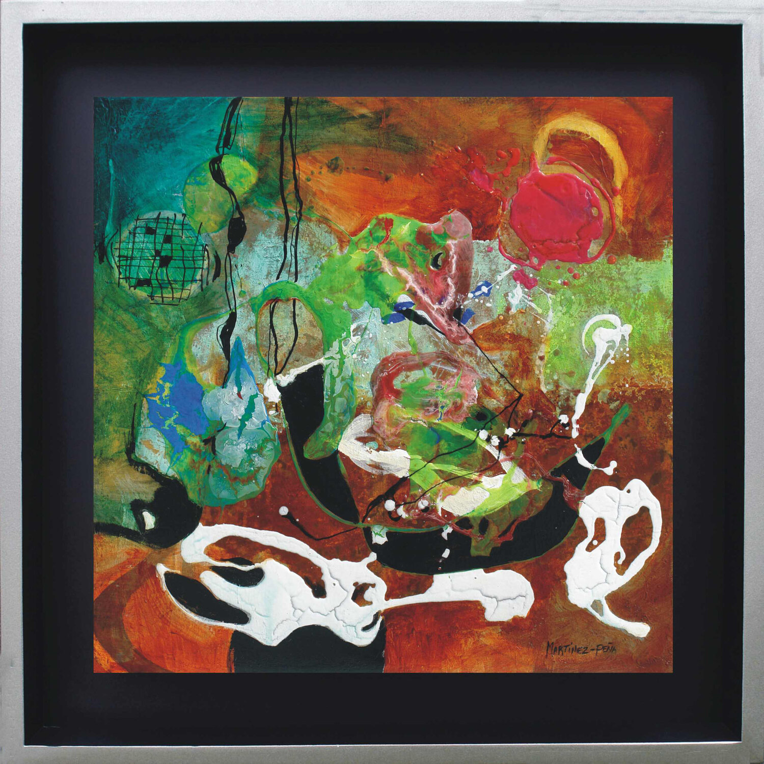 Gemas X Alejandro Martínez-Peña Original painting for sale